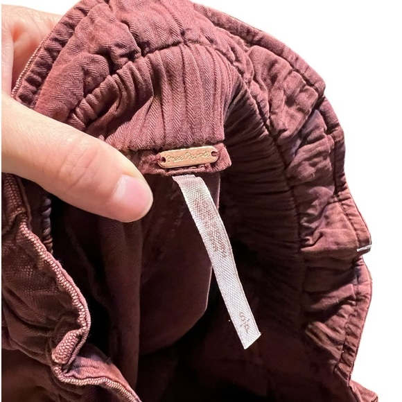 Free People Margate Pleated Paperbag Trouser Pant - Picture 4 of 6